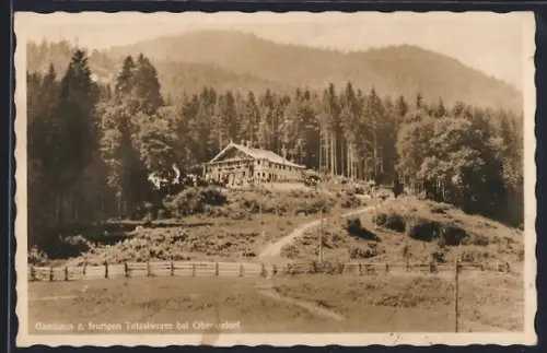 AK Oberaudorf, Gasthaus z. feurigen Tatzelwurm