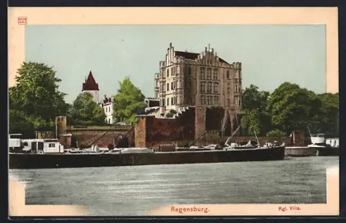 AK Regensburg, Kgl. Villa