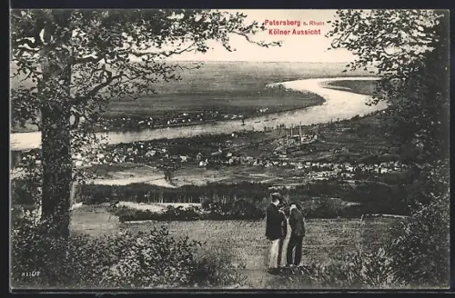 AK Petersberg a. Rhein, Kölner Aussicht