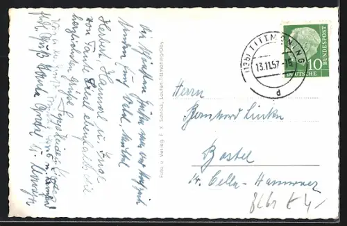 AK Tittmoning a. Salzach, Ortsansicht mit Kirche