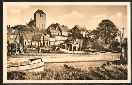 AK Waren /Müritz, Altstadt, St. Georgenkirche