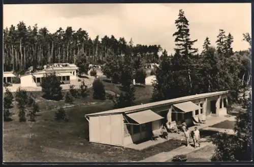 AK Klink /Waren-Müritz, FDGB-Urlaubersiedlung Völkerfreundschaft