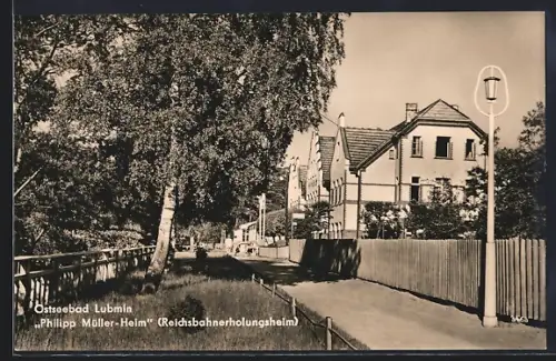 AK Lubmin, Philipp Müller-Heim, Reichsbahnerholungsheim