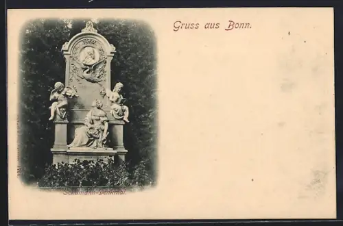 AK Bonn, Schumann-Denkmal