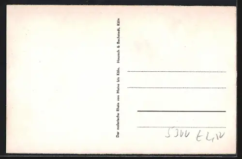 AK Bonn, Partie am Rheinufer