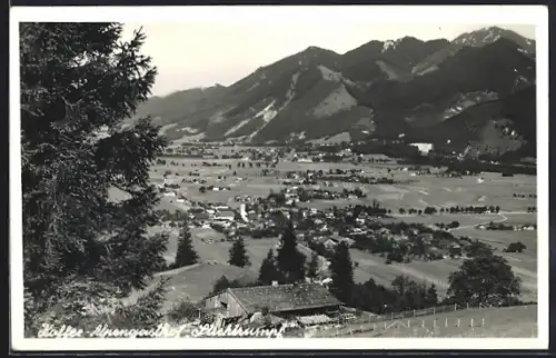 AK Grassau / Chiemgau, Cafe Alpengasthof Stehtrunk