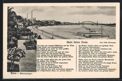 AK Bonn, Rheinanlagen