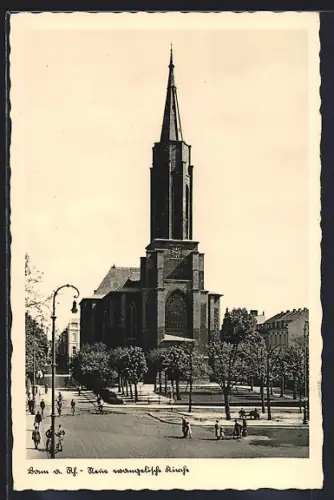 AK Bonn a. Rh., Neue evangelische Kirche
