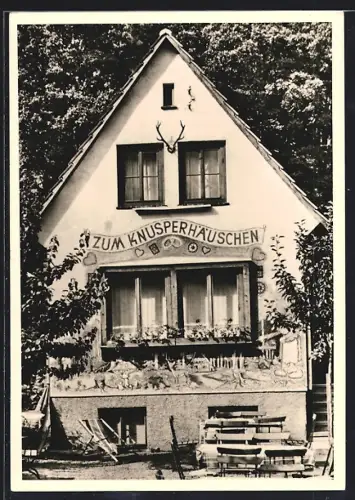 AK Bad Wildungen, Gasthaus Zum Knusperhäuschen