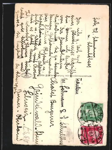 Künstler-AK Bonn a. Rhein, Das Münster