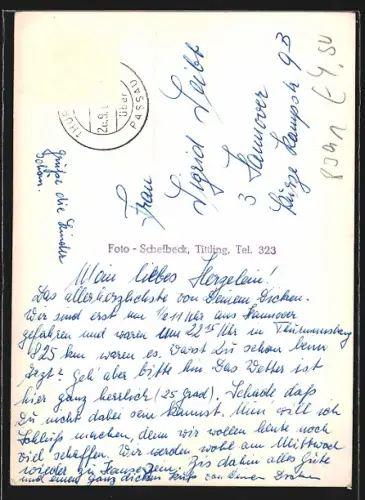 AK Thurmansbang, Rothauer See, Ortsansicht