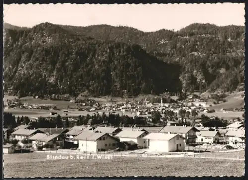 AK Reit-Blindau / Winkl, Ortsansicht, Berge, Wohnhäuser