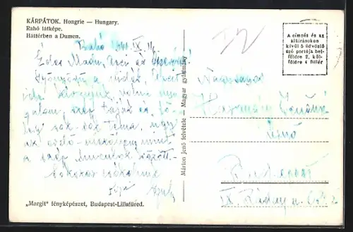 AK Rahó, Háttérben a Dumen