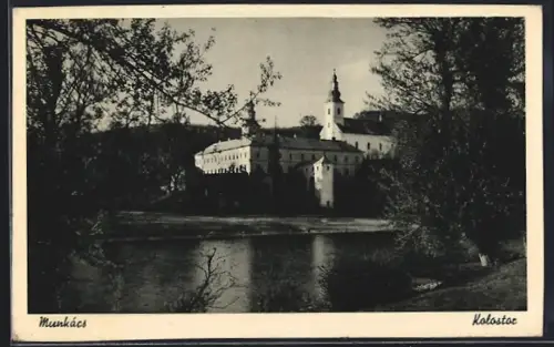 AK Munkács, Kolostor, Blick auf das Kloster
