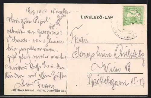 AK Királyházáról, Róm. kath. templom es Iskola