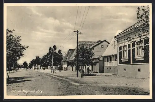 AK Tacovo-Mlýnská, Ulice