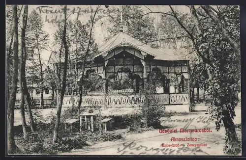 AK Aknaszlatina /Máramaros, Zenepavillon