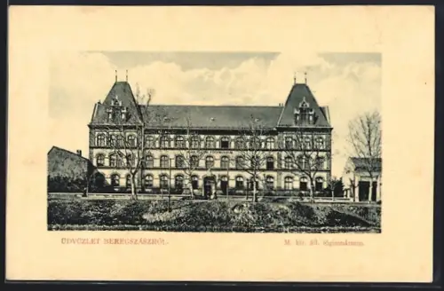 AK Beregszász, M. kir. áll. fögimnázium