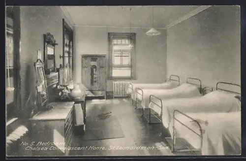 AK St. Leonhards-on-Sea, Chelsea Convalescent Home, No. 5 Bedroom