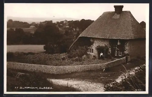 AK Burpham /Sussex, Thatched House