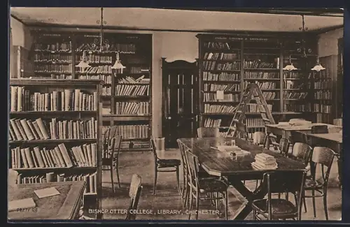 AK Chichester, Bishop Otter College, Library