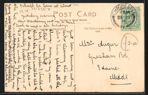 AK Chichester, Bishop Otter College, Junior Class Room