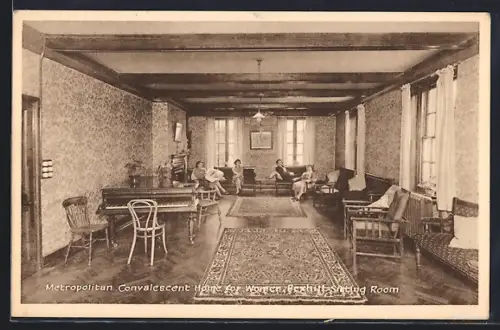 AK Bexhill-on-Sea, Metropolitan Convalescent Home for Women, Sitting Room