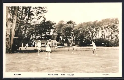 AK Selsey, Crablands Park, Tennis