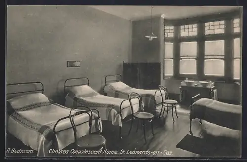 AK St. Leonards-on-Sea, Chelsea Convalescent Home, A Bedroom