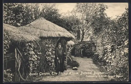 AK Bersted, Bognor, Rustic Garden, The Stamp House