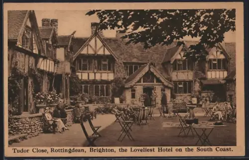 AK Rottingdean /Brighton, Tudor Close Hotel