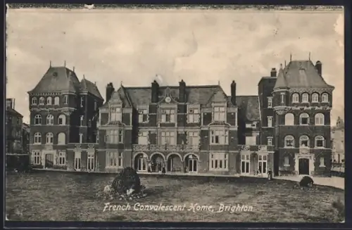 AK Brighton, French Convalescent Home, Front