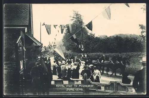 AK Midhurst, Royal Visit 1906, Passing