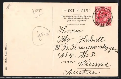 AK Midhurst, Royal Visit 1906, Passing