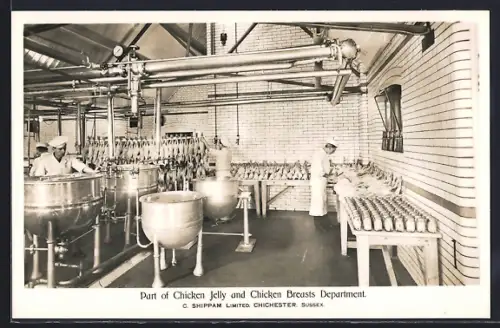 AK Chichester, C. Shippam Ltd., Part of Chicken Jelly and Chicken Brasts Department