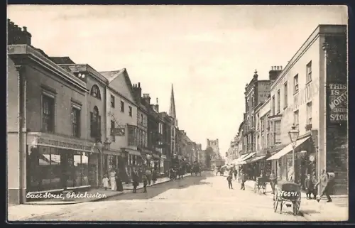 AK Chichester, East Street, View with tower