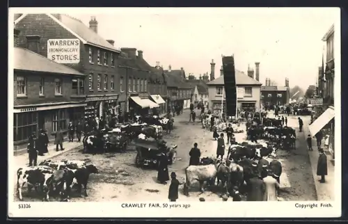 AK Crawley, Crawley Fair, 50 years ago