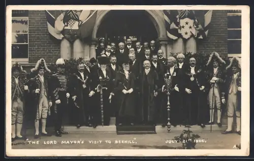 AK Bexhill, The Lord Mayor`s Visit 1906