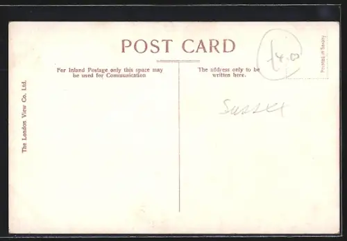 AK Horsham, The Causeway, with Church