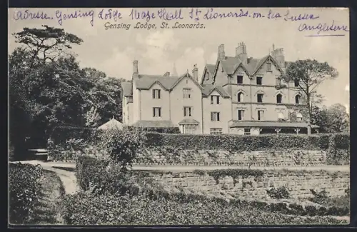 AK St. Leonards, Gensing Lodge, Villenansicht