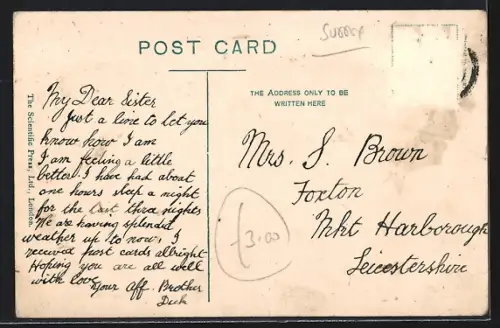 AK Hastings, Beau Site Convalescent Home