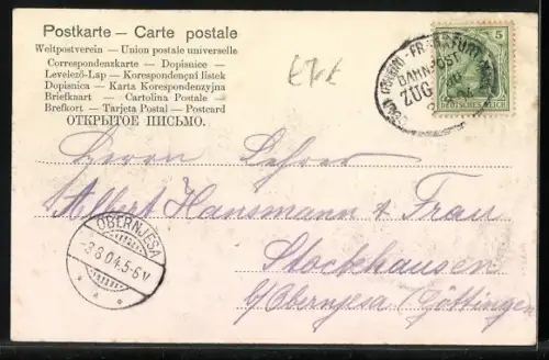 AK Coblenz am Rhein, Goebendenkmal