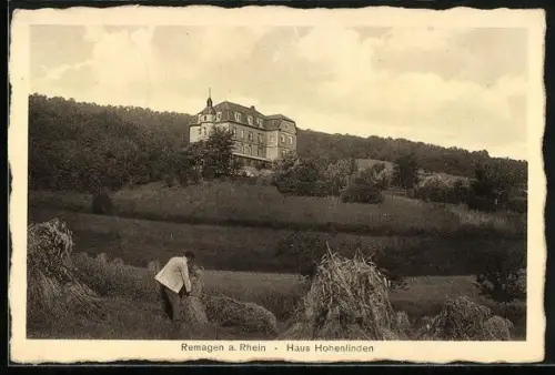 AK Remagen a. Rhein, Haus Hohenlinden