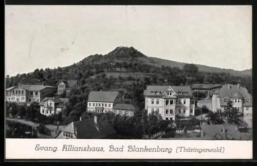 AK Bad Blankenburg /Thüringerwald, Evang. Allianzhaus