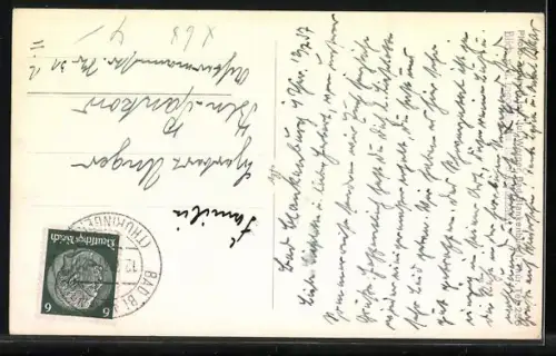 AK Bad Blankenburg, Talblick, Waldlandschaft