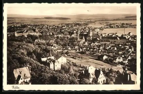 AK Fulda, Stadtansicht