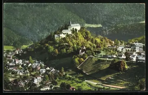 AK Schwarzburg, Blick vom Trippstein