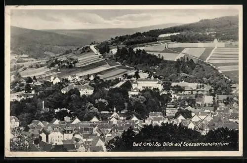AK Bad Orb i. Sp., Blick auf Spessartsanatorium