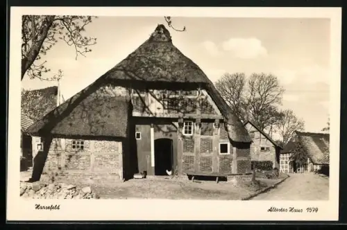 AK Harsefeld, Altes Bauernhaus 1579