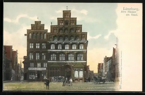 AK Lüneburg, Alte Häuser am Sand